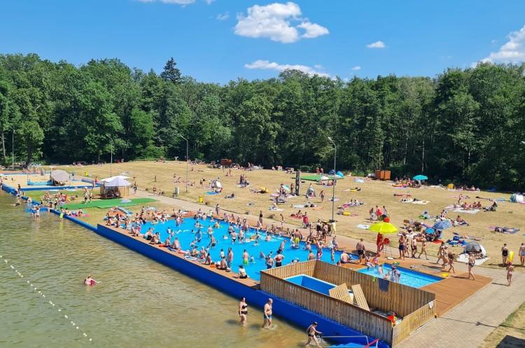 Kąpielisko pod lasem blisko Wrocławia - 50 minut drogi i inny świat