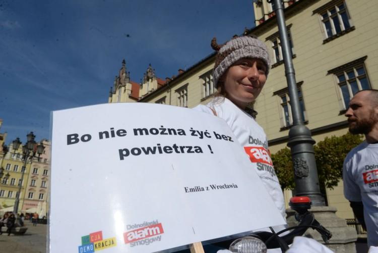 Przez Wrocław przeszedł Biały Marsz przeciwko smogowi