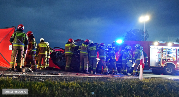 Koszmarny wypadek na krajowej 