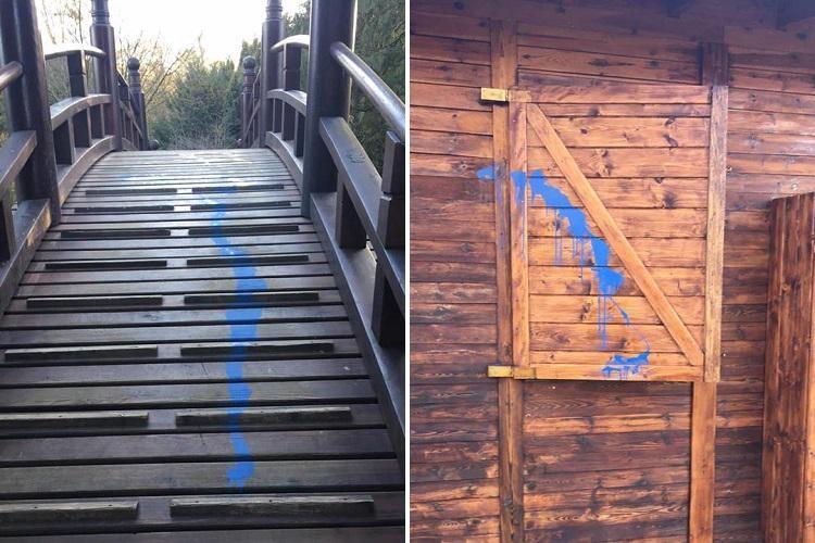 Ogród Japoński otwarty po ataku wandali, ale naprawa potrwa jeszcze kilka dni