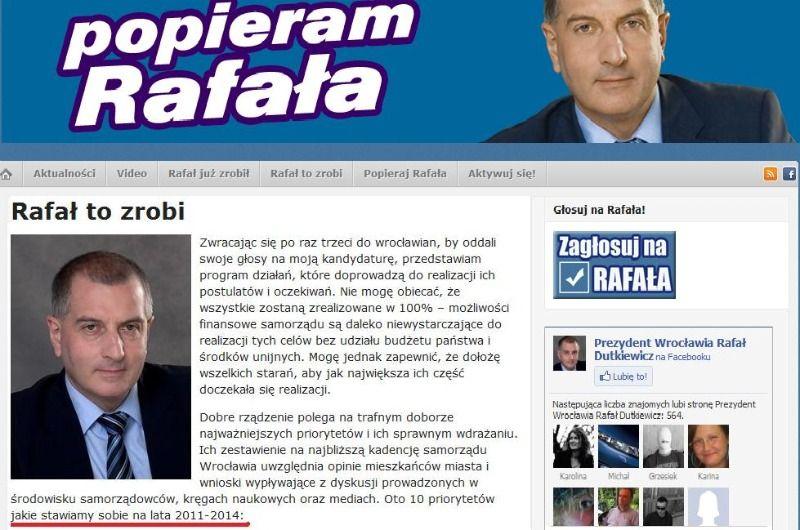 Obietnice Dutkiewicza, których w 4 lata nie zrealizuje