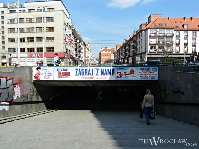 Urzędnicy zapewniają: po przebudowie przejścia Świdnickiego nadal będzie można chodzić dołem