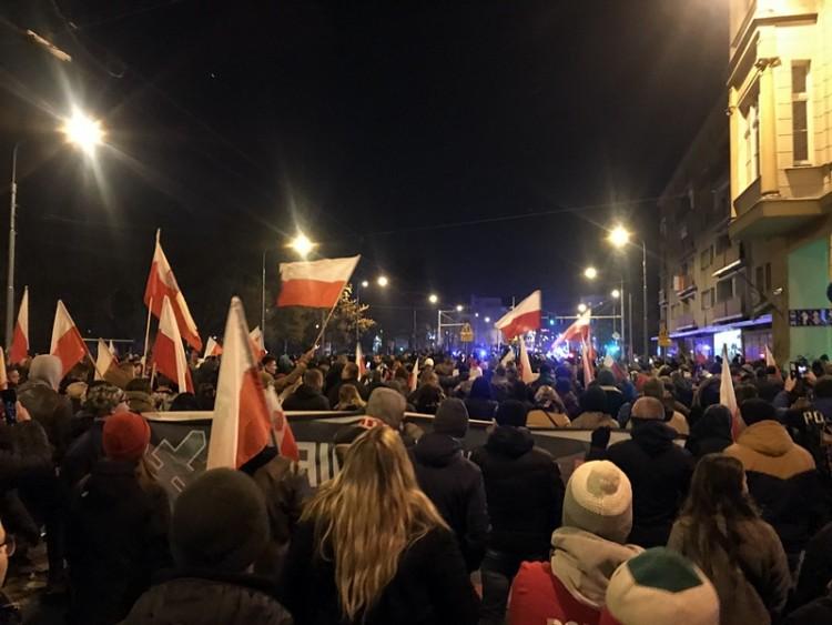 Policyjny bilans po Marszu Niepodległości we Wrocławiu. Czy było bezpiecznie?