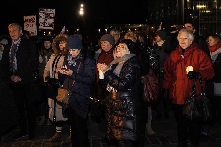 Mobilizacja po kulminacji czyli wrocławscy obrońcy wolnych sądów się nie poddają