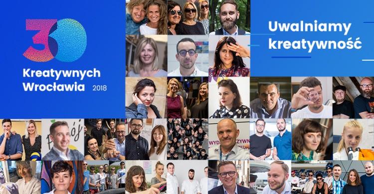 Znamy laureatów plebiscytu „30 Kreatywnych Wrocławia”