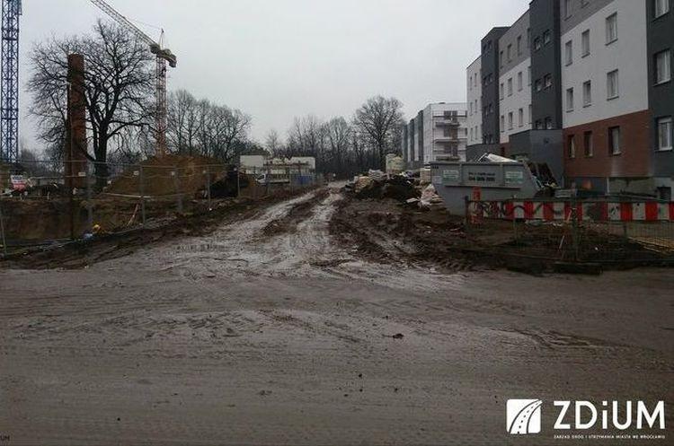 Utrudnienia na jednej z wrocławskich ulic