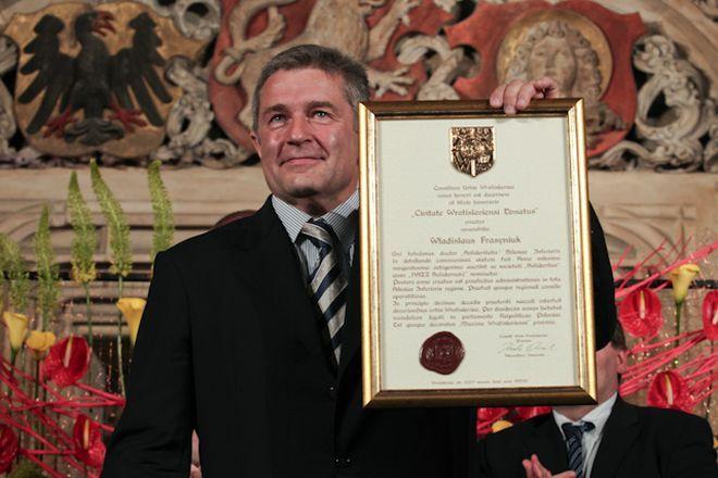 Władysław Frasyniuk honorowym obywatelem Wrocławia