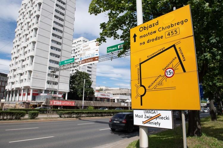 Wrocław: Rusza remont rozjazdów przy moście Zwierzynieckim. Duże zmiany dla kierowców i MPK