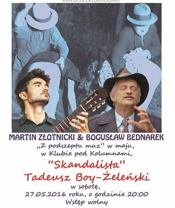 Skandalista Tadeusz Boy-Żeleński w kolejnym spotkaniu z cyklu  „Z podszeptu muz”
