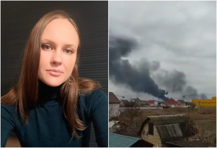 TYLKO U NAS. Nauczycielka z Ukrainy: od rana słychać ryk samolotów. Boimy się [ROZMOWA]