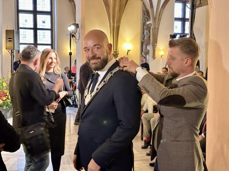 Jacek Sutryk już oficjalnie prezydentem na drugą kadencję. 