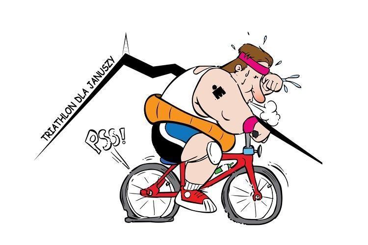 Janusze i Grażyny triathlonu szykują się do startu. Cel imprezy jest szczytny