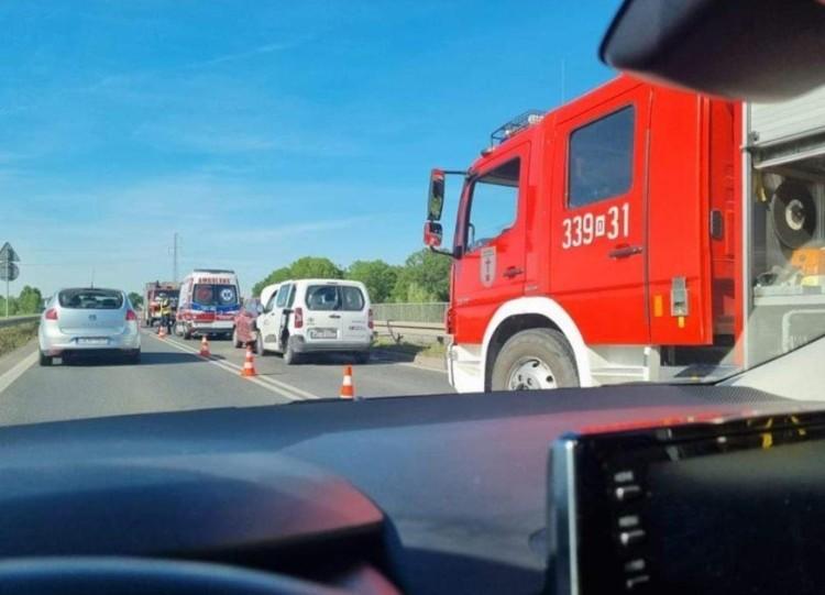 Pięć osób rannych w wypadku pod Wrocławiem