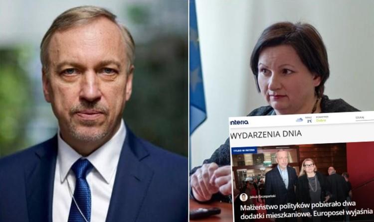 Interia: Zdrojewscy brali w Senacie dwa dodatki na mieszkanie. Pod jednym adresem!