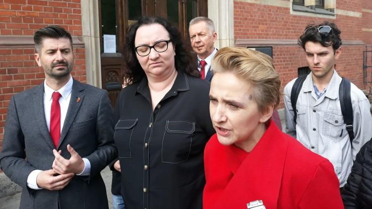 Joanna Scheuring-Wielgus zeznawała w sprawie, którą Międlar wytoczył Lempart