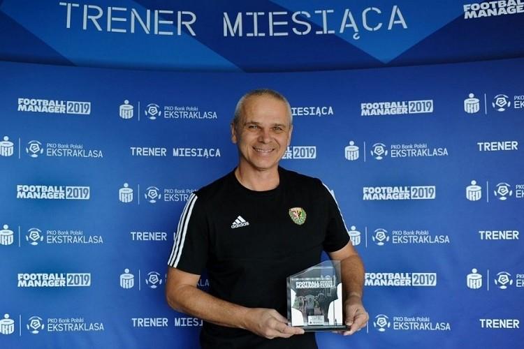 Vitezslav Lavicka trenerem miesiąca PKO Ekstraklasy