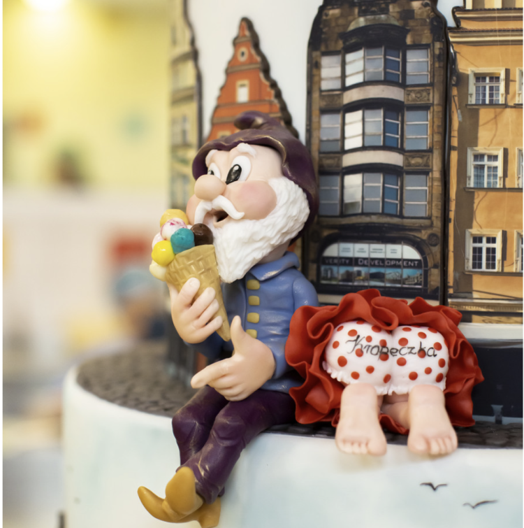 Wrocławskie krasnale w wersji cukierniczej. Mieszkańcy mogą zobaczyć nowych 