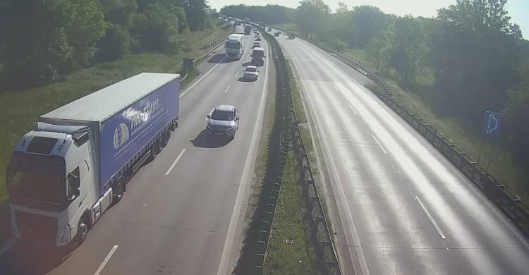 Utrudnienia na A4 pod Wrocławiem. Prace drogowe będą trwały wiele godzin