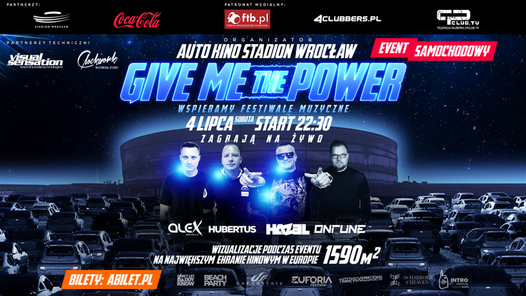 Give me the Power. Największe festiwale na największym ekranie w Europie
