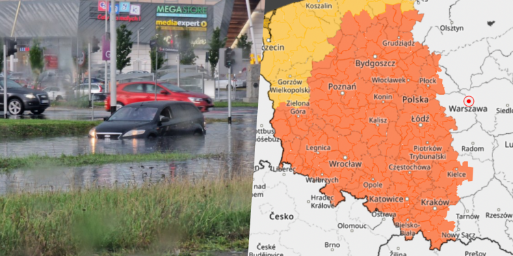 Cyklon Poly coraz bliżej. Będą gwałtowne burze z gradem i wichurami