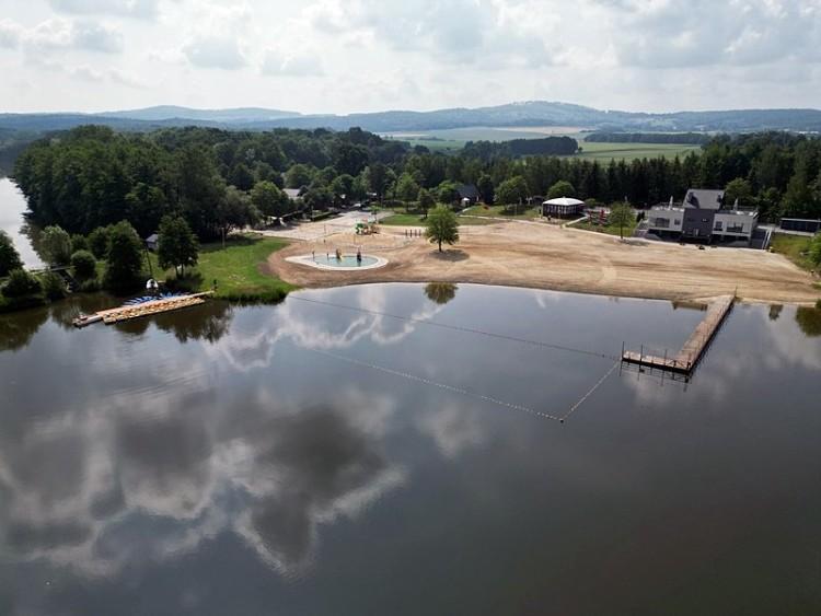 Piękna plaża w najpiękniejszej wsi pod Wrocławiem. Tu będą tłumy