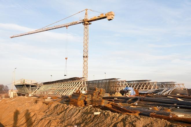 Trwa budowa drogi ekspresowej S5 i ogromnego węzła we Wrocławiu. Jak idą prace? [FOTO]