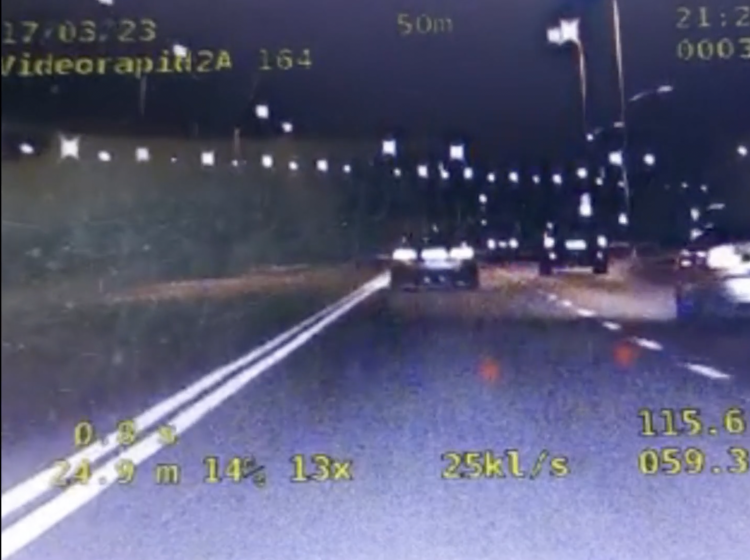 Jazdą 116 km/h po Wrocławiu chwalił się na Youtube. Został złapany na gorącym uczynku