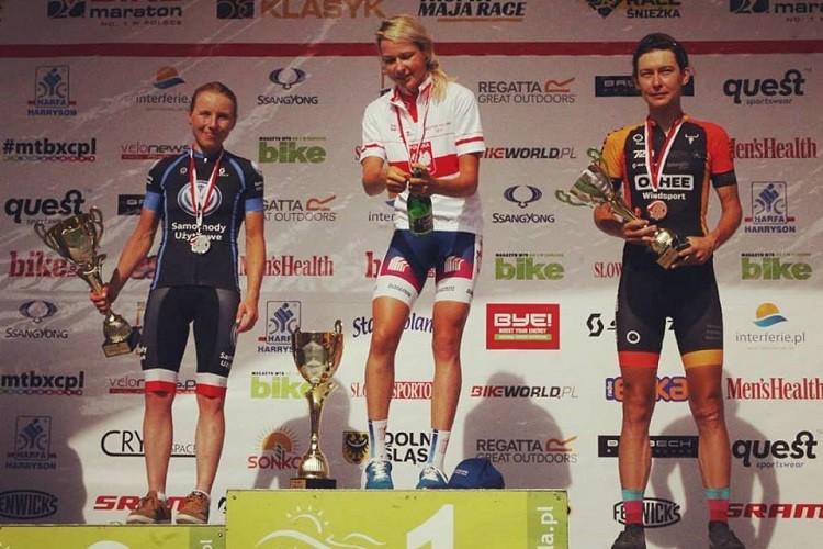 Michalina Ziółkowska wicemistrzynią Polski w górskim maratonie rowerowym