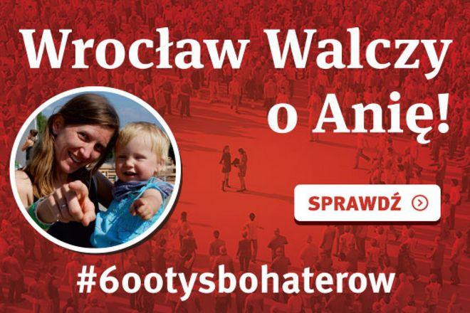 Prawie 3 tysiące wrocławian w kilka dni zarejestrowało się w bazie dawców w hołdzie zmarłej Ani