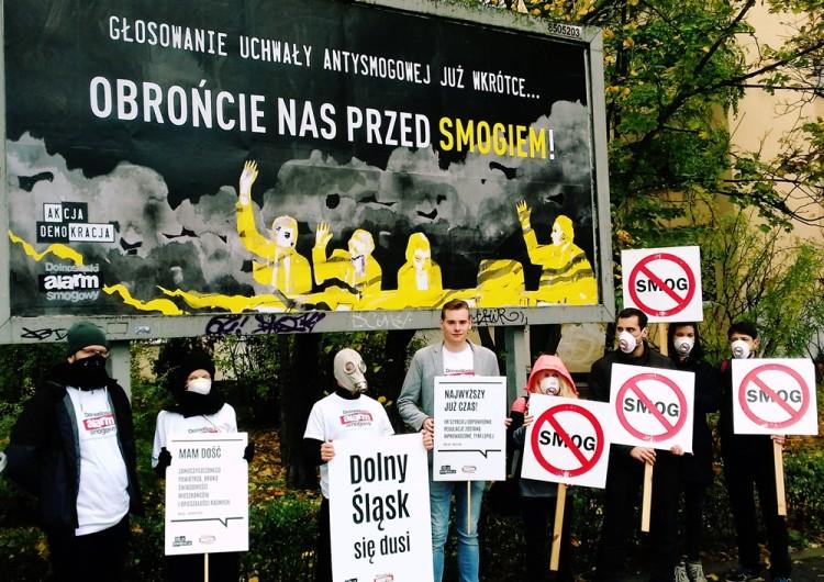„Dolny Śląsk się dusi”. We Wrocławiu ruszyła antysmogowa kampania billboardowa
