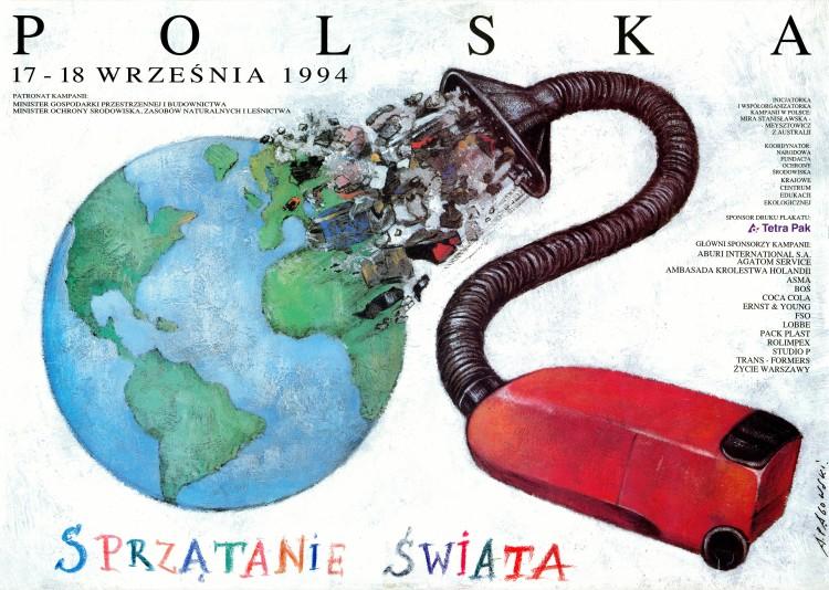 Wystawa prac znanego artysty we Wrocławiu. Wspiera akcję „Sprzątania świata”
