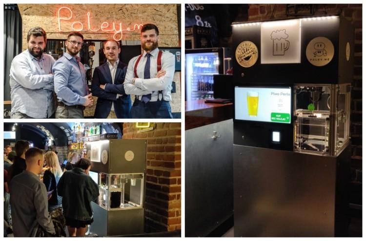 Wrocławianie zbudowali robota do serwowania drinków i piwa