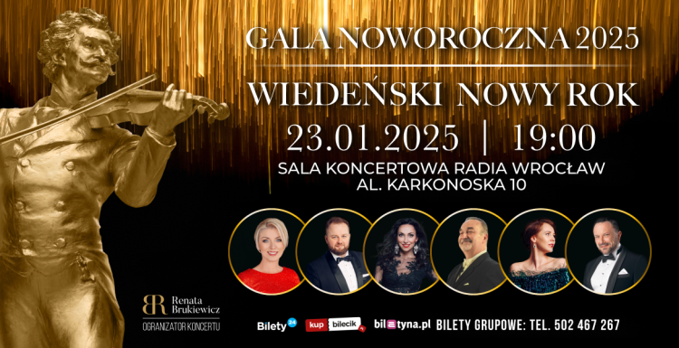 Poczuj magię Wiednia! Gala Noworoczna Wiedeński Nowy Rok 2025