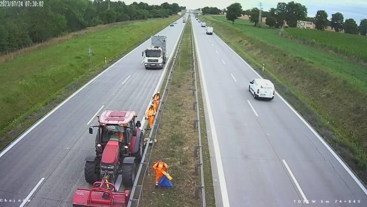 Wolno i tylko jednym pasem. Autostrada A4 do Wrocławia z ograniczeniem do 60 km/h