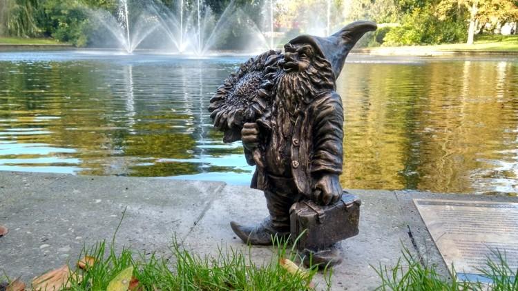 Jeden z wrocławskich krasnali zamieszkał w Holandii. Zobacz, gdzie i dlaczego [ZDJĘCIA]