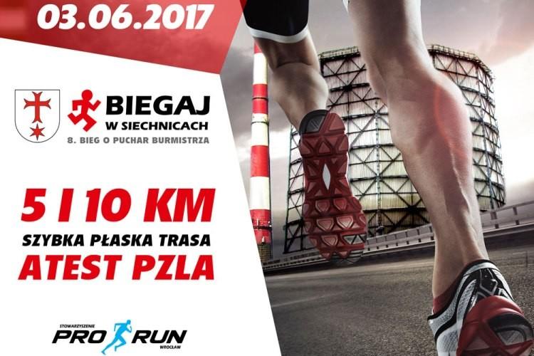 Burmistrz zaprasza na start - biegowe święto w Siechnicach