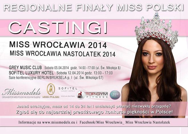W sobotę kolejny casting do regionalnych finałów Miss Polski