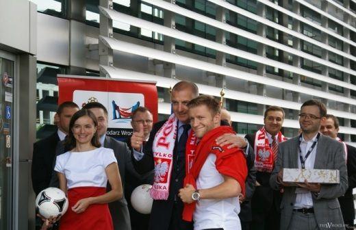 Prezydent Rafał Dutkiewicz odebrał nagrodę z Niemiec dla naszego miasta