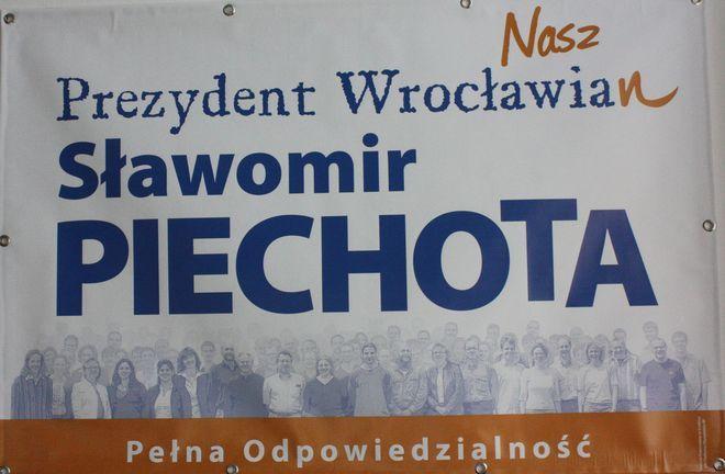 Błąd w haśle wyborczym Piechoty?