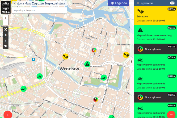 Od teraz o niebezpiecznych sytuacjach poinformujesz policjanta przez internet