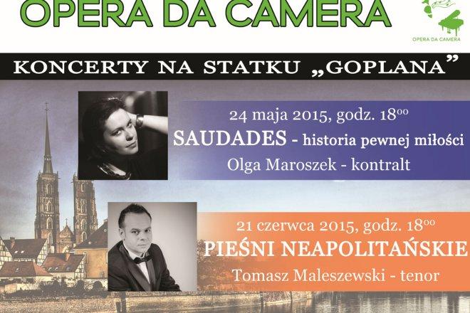 Operowe spektakle w niezwykłym ujęciu na wrocławskim statku pływającym po Odrze