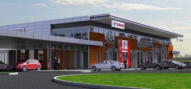 Pod Wrocławiem stanie jeden z największych w kraju salonów Toyoty. Pracę znajdzie tam 100 osób
