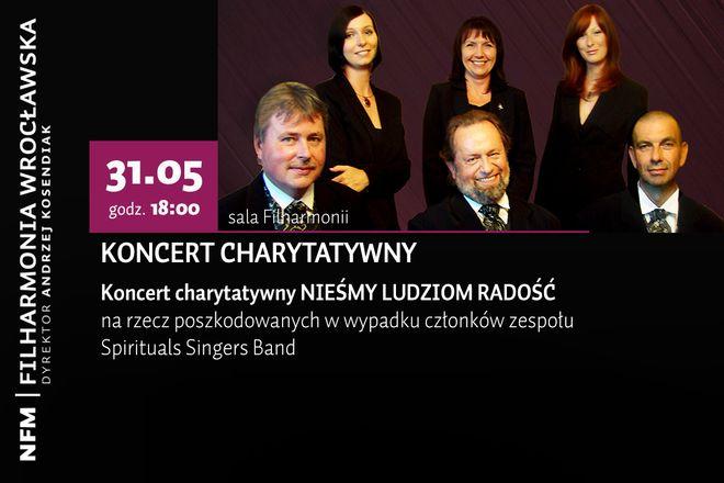 Koncert charytatywny na rzecz zespołu Spirituals Singers Band 