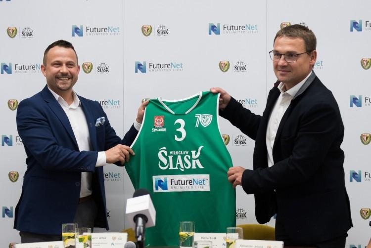 FutureNet Śląsk Wrocław. Nowy sponsor i ambitne cele koszykarskiego WKS-u [ZDJĘCIA]