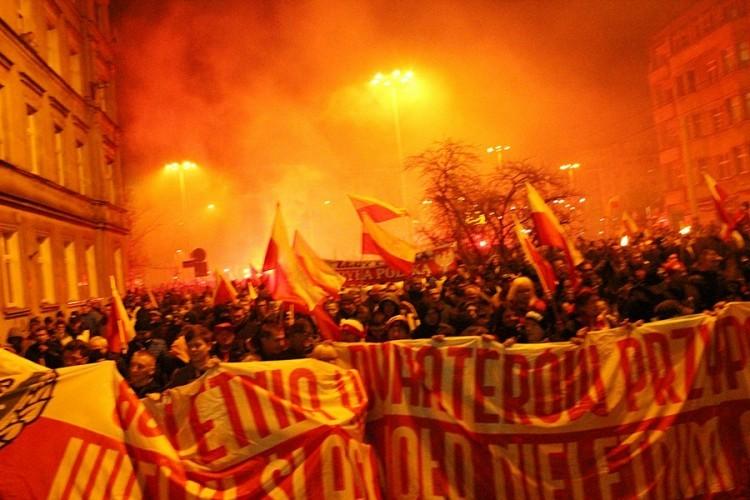 Jacek Międlar zwolniony zaraz po marszu. Dlaczego był zatrzymany?