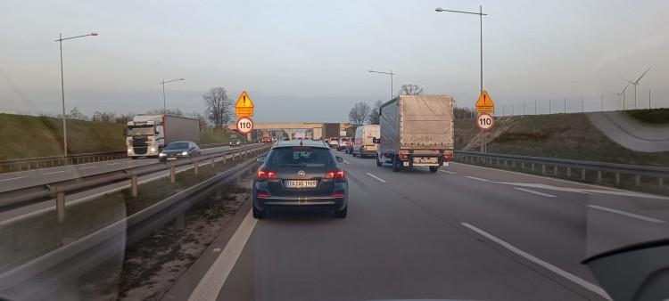 Utrudnienia na autostradzie do Wrocławia