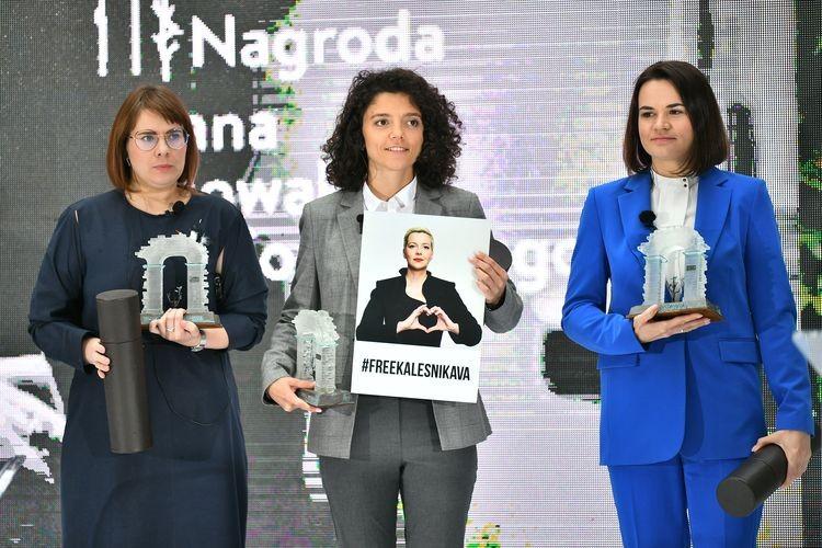 Walczą o demokratyczne standardy. Białoruskie opozycjonistki nagrodzone