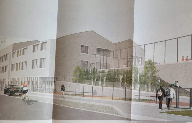 Podziemny blok sportowy i 1000 uczniów w nowej szkole