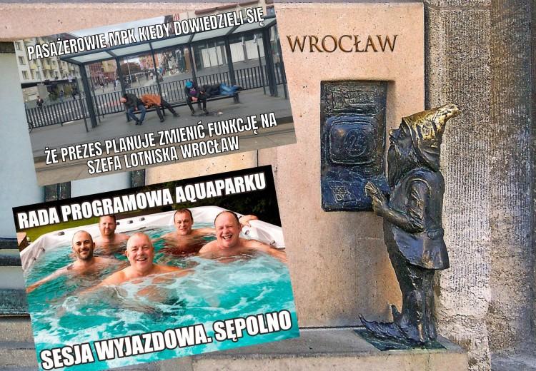 Nowe memy z Wrocławia. Kto tu mieszka, ten się w cyrku nie śmieje!