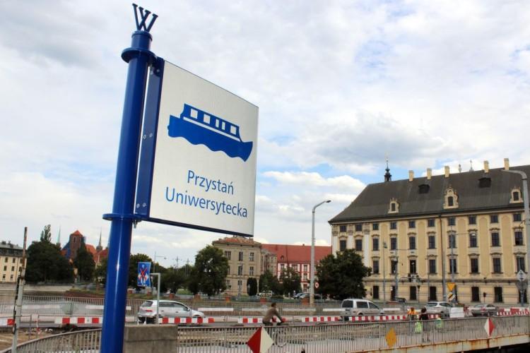 Uwaga przystań - nowe znaki na ulicach Wrocławia
